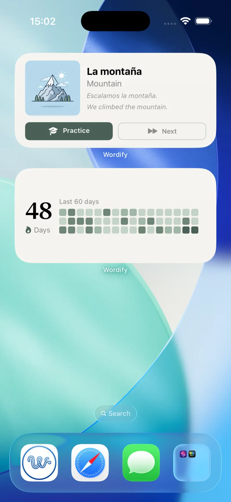 App widgets
